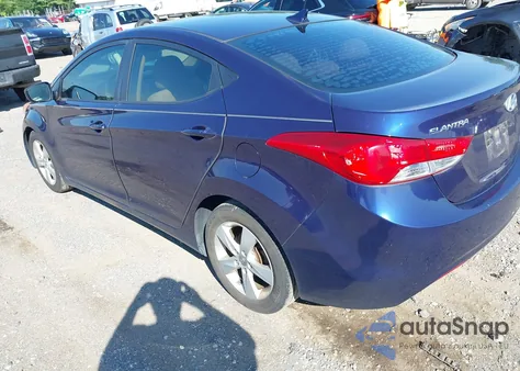2013 Hyundai Elantra Gls z USA, uszkodzony, nr VIN 5NPDH4AE5DH455043